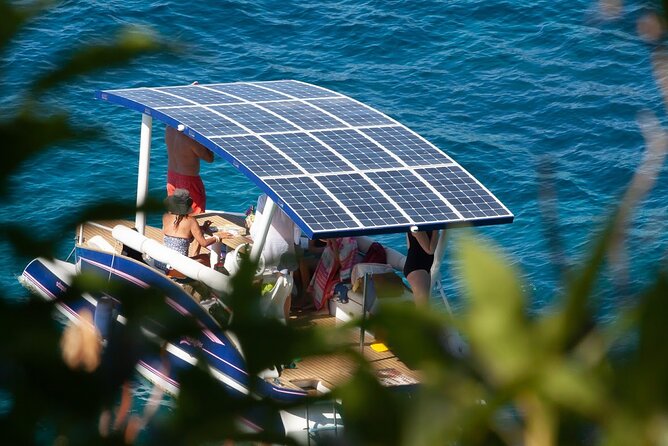 Private Solar Catamaran Cruise in Antibes Juan les Pins - The solar boat experience: peaceful, but not fast