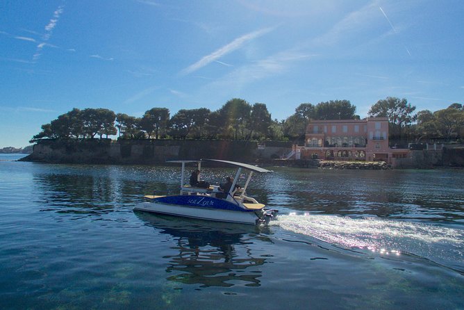 Private Sunset Tour in Solar Boat near Nice and Monaco - Plage des Fourmis and the Beaulieu coves