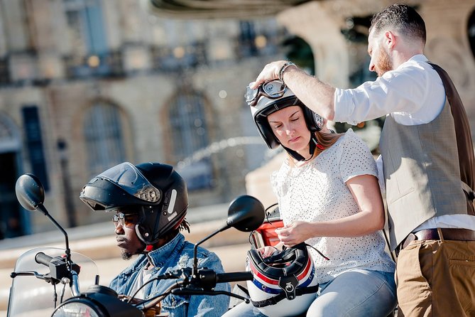 Private Tour of Bordeaux in a Sidecar 1h30 - Finishing at Saint-André Cathedral