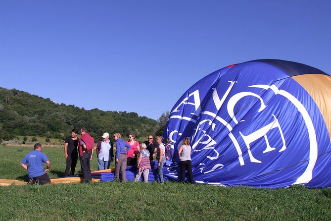 Provence Hot-Air Balloon Ride from Forcalquier - Lavender from mid-June to mid-July