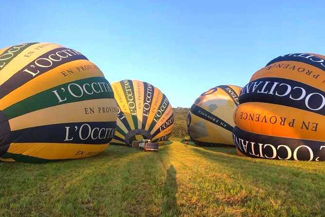 Provence Hot-Air Balloon Ride from Forcalquier - Landing, breakfast, and the final toast