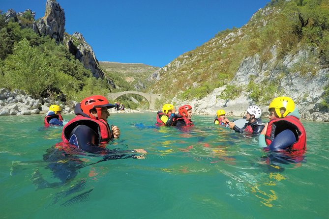 Rando Aqua - "Le Pont de Tusset" - Discovery Course - Entering the Verdon from Castellane