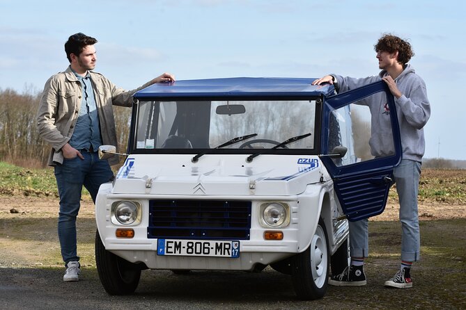 retro road trip/ Méhari, 2CV & Burton in Rochefort, La Rochelle - Downloadable circuits give you a plan without taking away freedom
