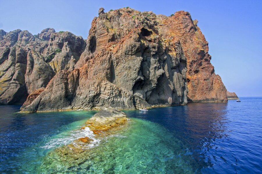 Sagone/Cargèse: Croisière Scandola, Piana, Girolata Baignade - Scandola Nature Reserve from the water