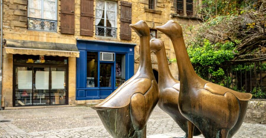 Sarlat Gourmet Tour & Market Visit with Tastings - The first stop: cheese and regional flavor