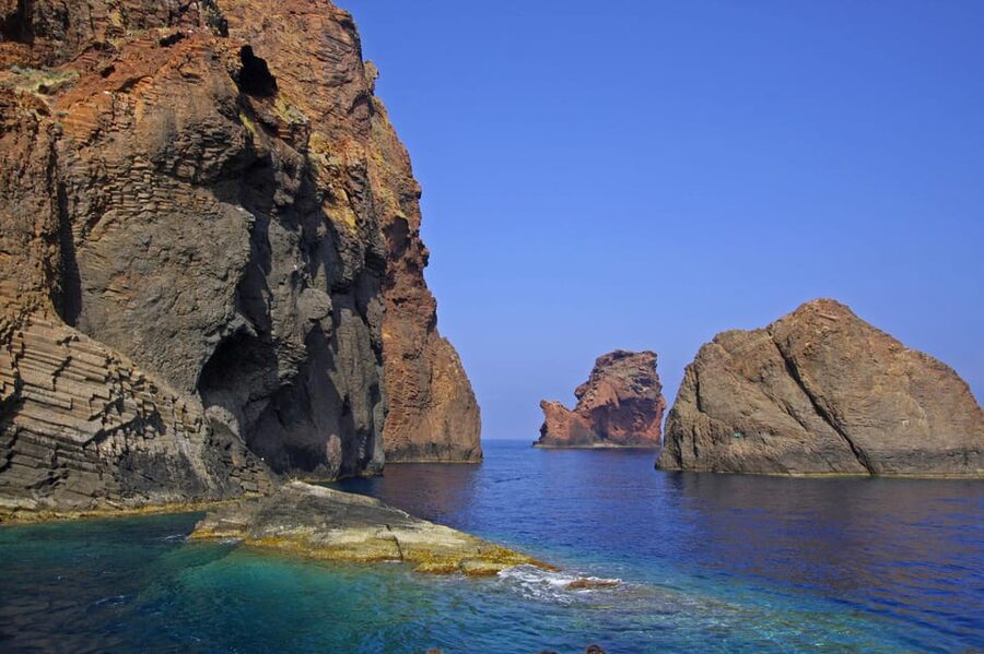 Scandola - Leaving Galéria port for the reserve