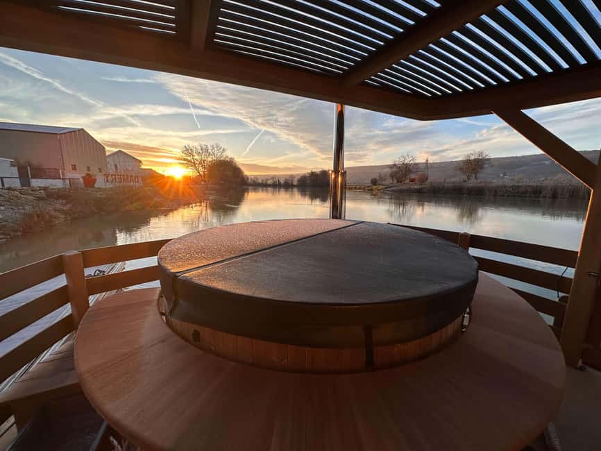 Semi Private Solar Boat Cruise in Champagne - A quiet ride with useful comforts