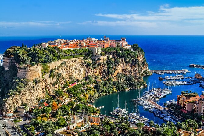 Shore excursion to Eze, Monaco & Monte-Carlo from Cannes - Villefranche-sur-Mer and Cap Ferrat views
