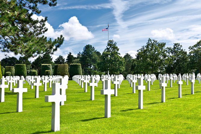 Small Group Guided D-Day Tour and Mémorial de Caen Museum - The American Cemetery is the quiet center of the day