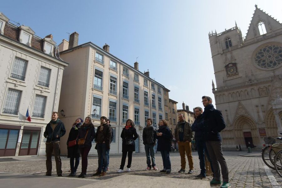 Storytelling tour of the Vieux-Lyon in French - Walking the cobbled lanes of Old Lyon