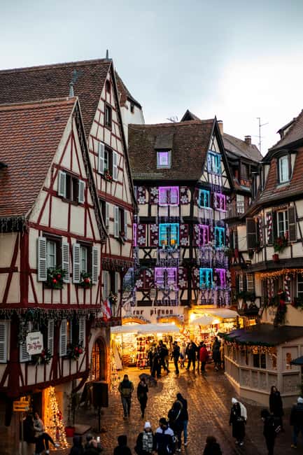 Strasbourg: Full-Day Small Group Tour to Colmar & Riquewihr - Haut-Koenigsbourg Castle: one hour above the vineyards