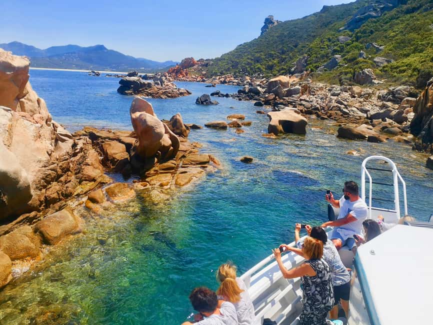 Sunset Boat Trip Visit, natural reserve coast - Setting out from CMPV Propriano