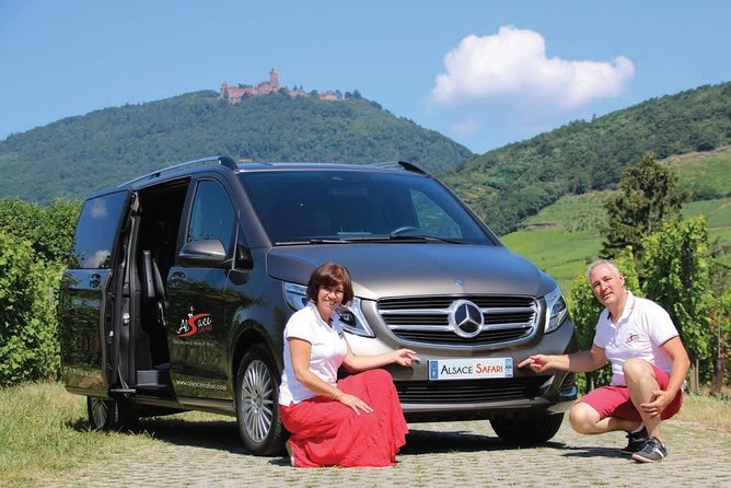 The Emblematic: visit of villages, Haut-Koenigsbourg, Wine tasting - Ribeauvillé and a busier village feel