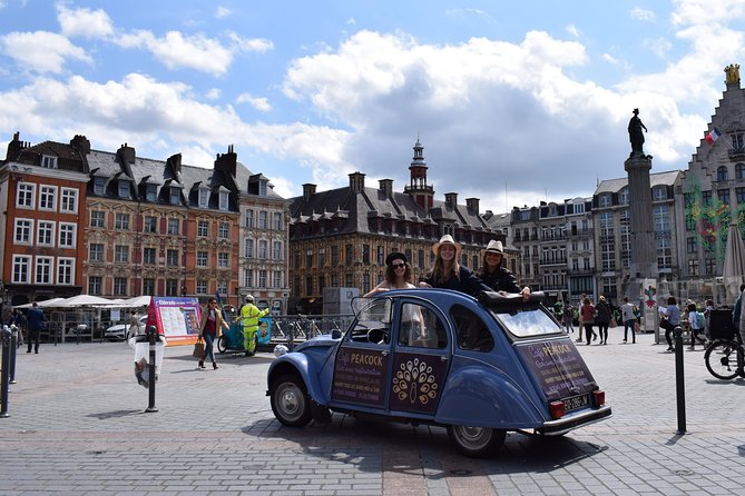 Unique Tour of Lille by Convertible 2CV - 1h00 - Why Lille works so well from a 2CV