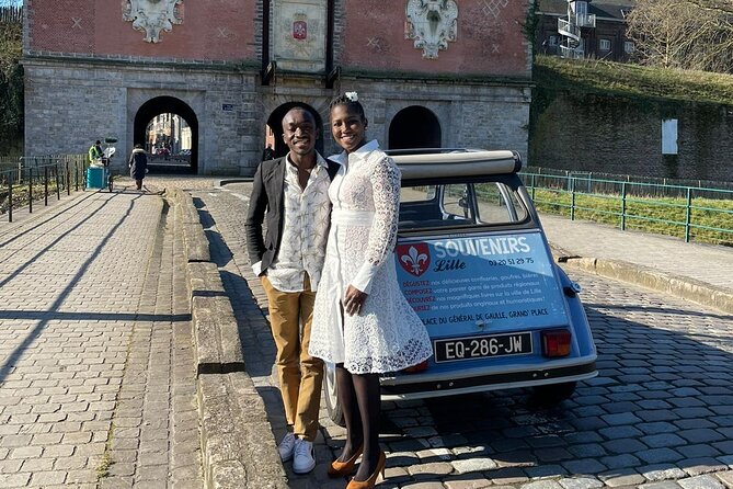 Unique Tour of Lille by Convertible 2CV - 1h00 - Notre-Dame de la Treille Cathedral