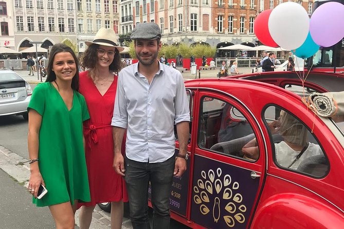 Unique Tour of Lille by Convertible 2CV - 1h00 - What the guide adds to the ride