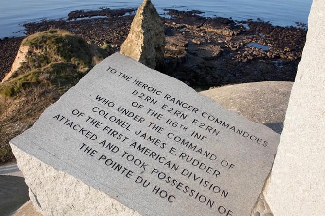 US DDAY Sites Full Day Tour 2nd departure from Bayeux - Pointe du Hoc and the Rangers’ climb