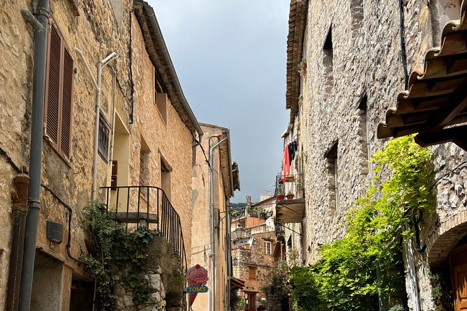 Villages Médiévaux,Grasse, Gourdon, Tourrettes sur Loup, St Paul - Tourrettes-sur-Loup, violets and working artists