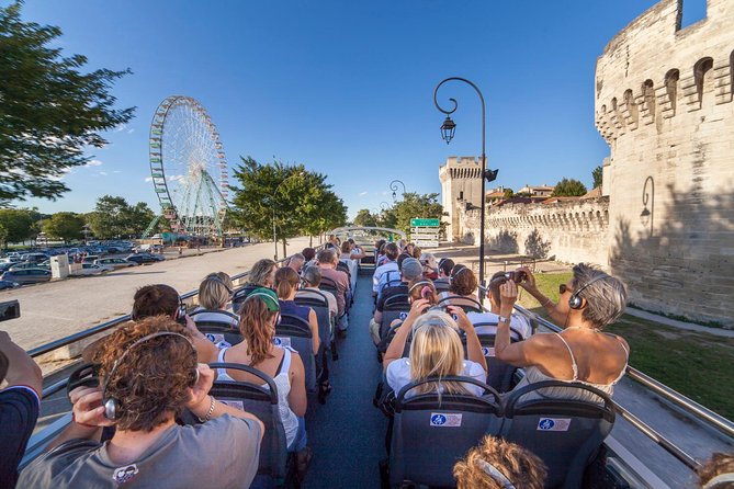 Visit Avignon and Villeneuve lez Avignon aboard a Double-Decker Bus - What this Avignon bus tour really offers
