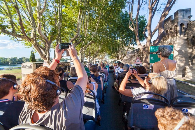 Visit Avignon and Villeneuve lez Avignon aboard a Double-Decker Bus - Fort Saint-André and the gardens above the Rhône