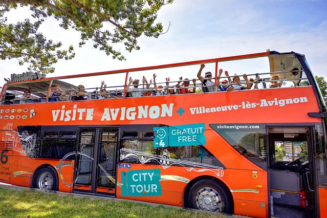 Visit Avignon and Villeneuve lez Avignon aboard a Double-Decker Bus - The Abbey of Saint-André’s Romanesque and Renaissance setting