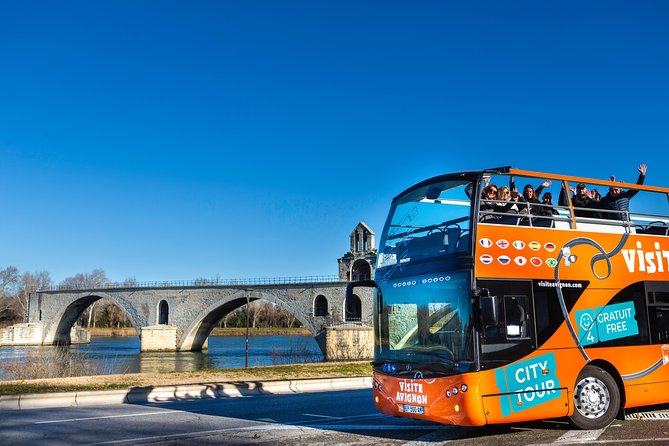 Visit Avignon and Villeneuve lez Avignon aboard a Double-Decker Bus - Starting at 40 Cours Jean Jaurès